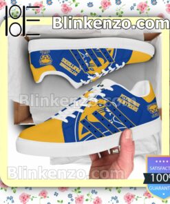 Adorable Pittsburgh Panthers Logo Print Low Top Shoes