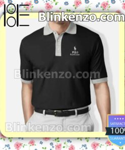Polo Ralph Lauren Luxury Brand Black Custom Polo Shirt