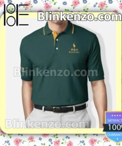 Polo Ralph Lauren Luxury Brand Green Custom Polo Shirt