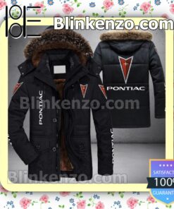 Pontiac Logo Men Puffer Jacket