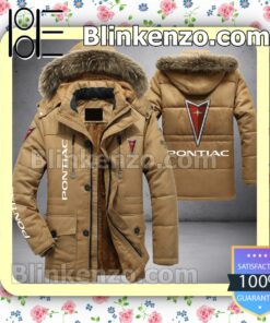 Pontiac Logo Men Puffer Jacket a