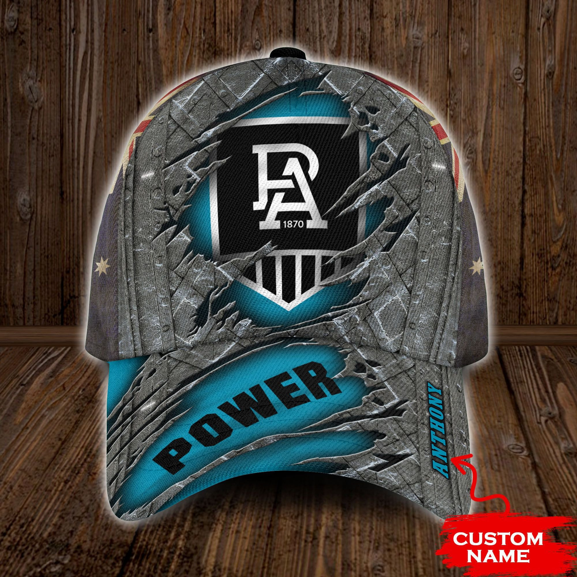 Port Adelaide Power AFL Classic Hat Caps Gift For Men