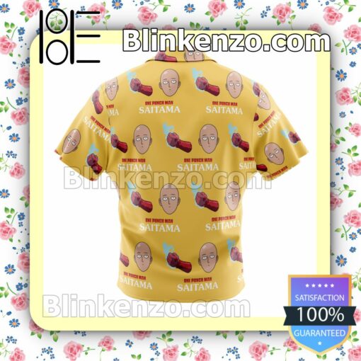 Power Saitama One Punch Man Summer Beach Vacation Shirt a