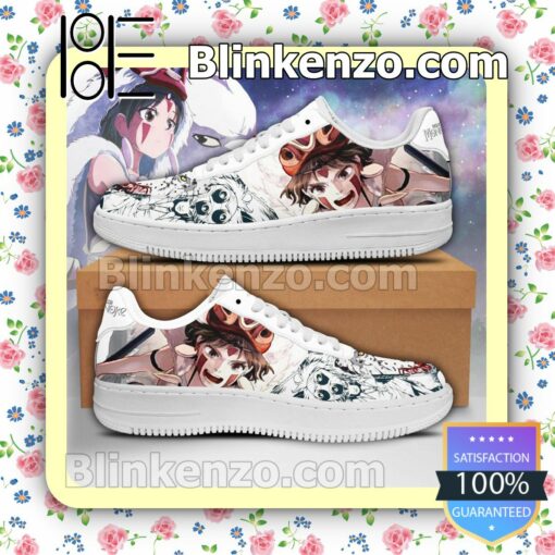 Princess Mononoke Anime Costume Nike Air Force Sneakers