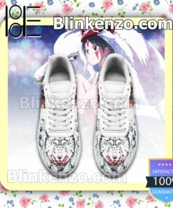 Princess Mononoke Anime Costume Nike Air Force Sneakers a