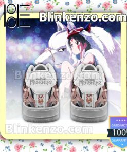 Princess Mononoke Anime Costume Nike Air Force Sneakers b