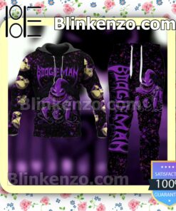 Purple Boogieman Hooded Sweatshirt, Long Pants