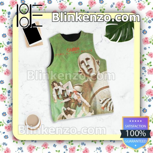 Queen News Of The World Album Cover Womens Tank Top