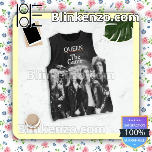 Queen The Game Album Cover Womens Tank Top