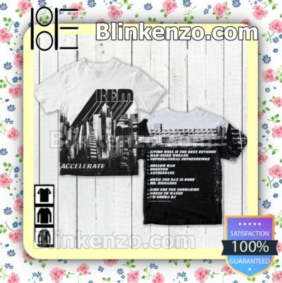 R.E.M. Accelerate Album Custom Shirt