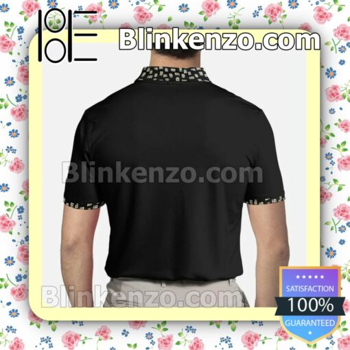 Ralph Lauren Luxury Brand Golf Outfit Black Custom Polo Shirt a