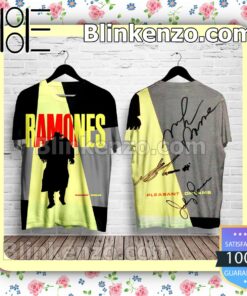 Ramones Pleasant Dreams Album Signatures Full Print Shirts