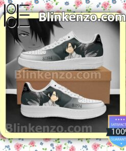 Ray The Promised Neverland Anime Nike Air Force Sneakers