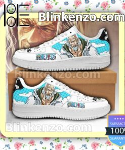 Rayleigh One Piece Anime Nike Air Force Sneakers