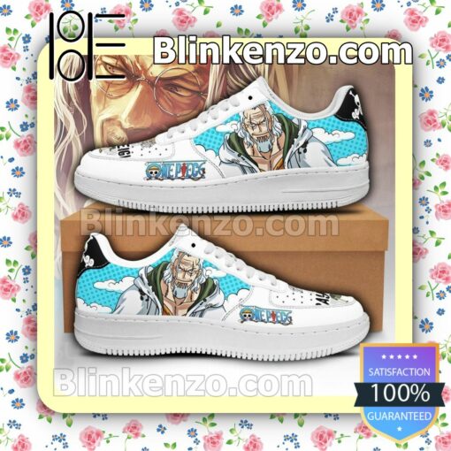 Rayleigh One Piece Anime Nike Air Force Sneakers