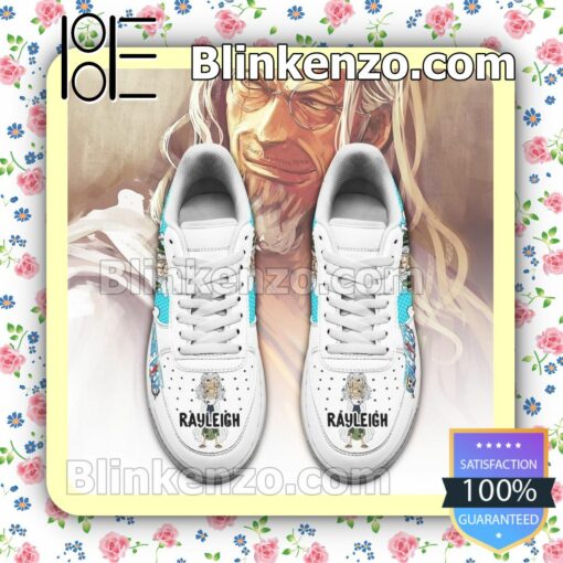 Rayleigh One Piece Anime Nike Air Force Sneakers a