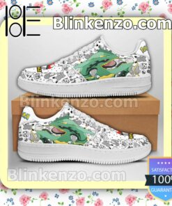 Rayquaza Pokemon Nike Air Force Sneakers