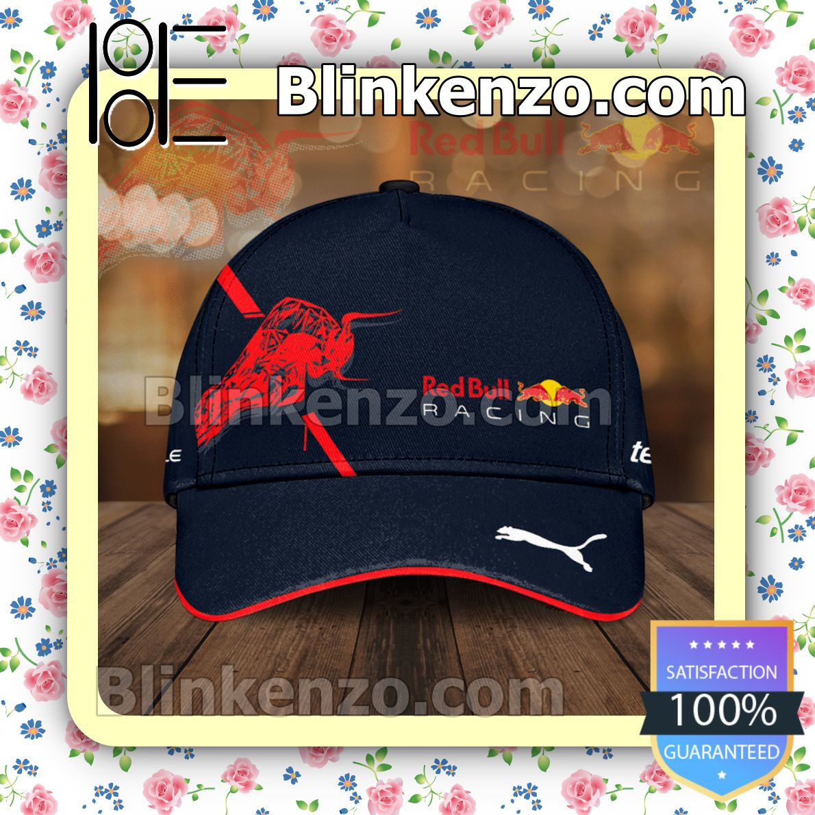 Red Bull Racing Navy Baseball Caps Gift For Boyfriend