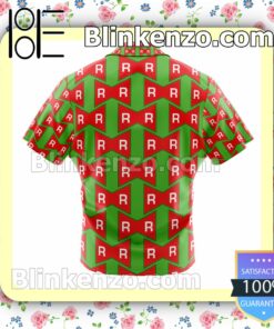 Red Ribbon Army Dragon Ball Summer Beach Vacation Shirt b