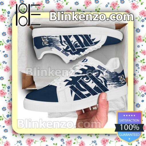 Awesome Rice Owls Logo Print Low Top Shoes