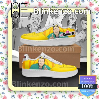 Riki Nendo Saiki K Anime Nike Air Force Sneakers