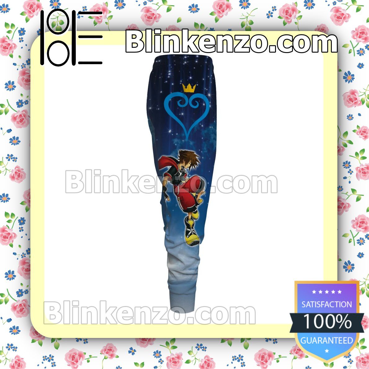 Us Store Riku And Sora Kingdom Hearts Blue Gift For Family Joggers