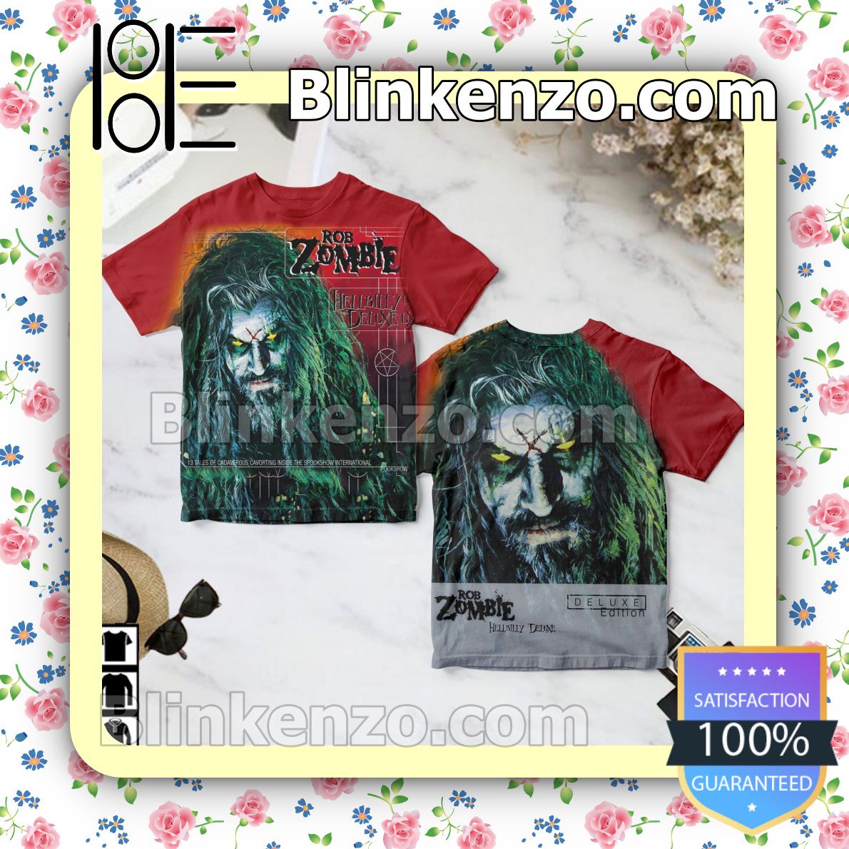 Rob Zombie Hellbilly Deluxe Album Cover Custom Shirt