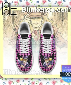 Robert E. O. Speedwagon JoJo Anime Nike Air Force Sneakers a