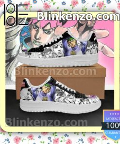 Rohan Kishibe Manga JoJo Anime Nike Air Force Sneakers