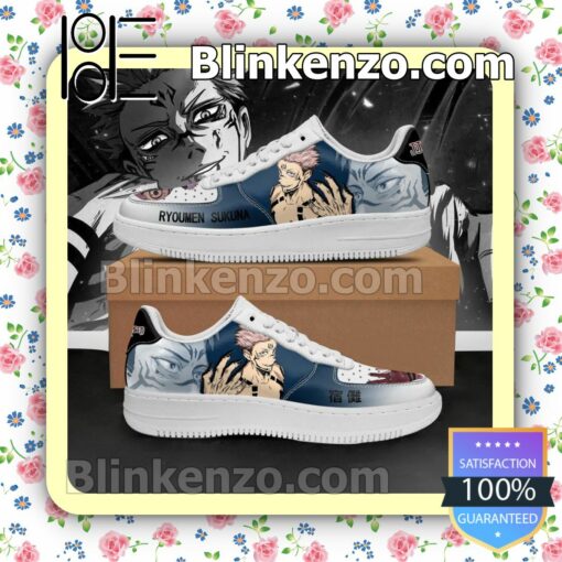 Ryoumen Sukuna Jujutsu Kaisen Anime Nike Air Force Sneakers