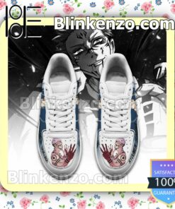 Ryoumen Sukuna Jujutsu Kaisen Anime Nike Air Force Sneakers a