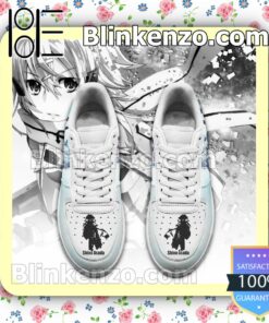 SAO Shino Asada Sword Art Online Anime Nike Air Force Sneakers a