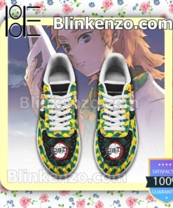 Sabito Demon Slayer Anime Nike Air Force Sneakers a