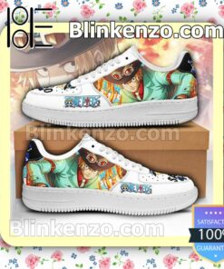 Sabo One Piece Anime Nike Air Force Sneakers