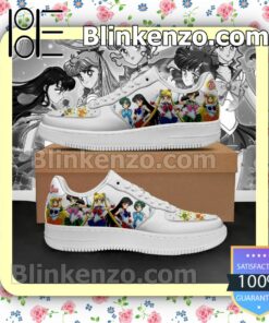 Sailor Moon Anime Nike Air Force Sneakers