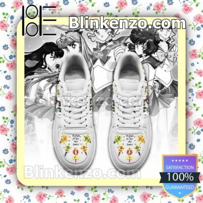 Sailor Moon Anime Nike Air Force Sneakers a