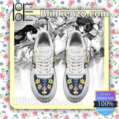 Sailor Moon Team Anime Nike Air Force Sneakers a