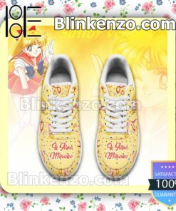 Sailor Venus Sailor Moon Anime Nike Air Force Sneakers a