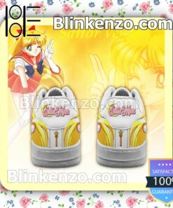 Sailor Venus Sailor Moon Anime Nike Air Force Sneakers b
