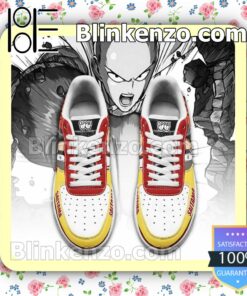 Saitama One Punch Man Anime Nike Air Force Sneakers a