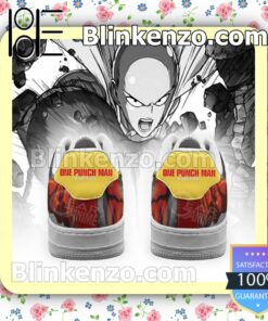 Saitama One Punch Man Anime Nike Air Force Sneakers b