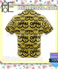 Saitama Oppai One Punch Man Summer Beach Vacation Shirt b