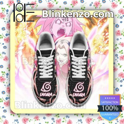 Sakura Haruno Naruto Anime Nike Air Force Sneakers a