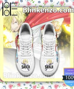 Sanji One Piece Anime Nike Air Force Sneakers a
