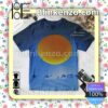 Santana Caravanserai Album Cover Blue Custom T-shirts