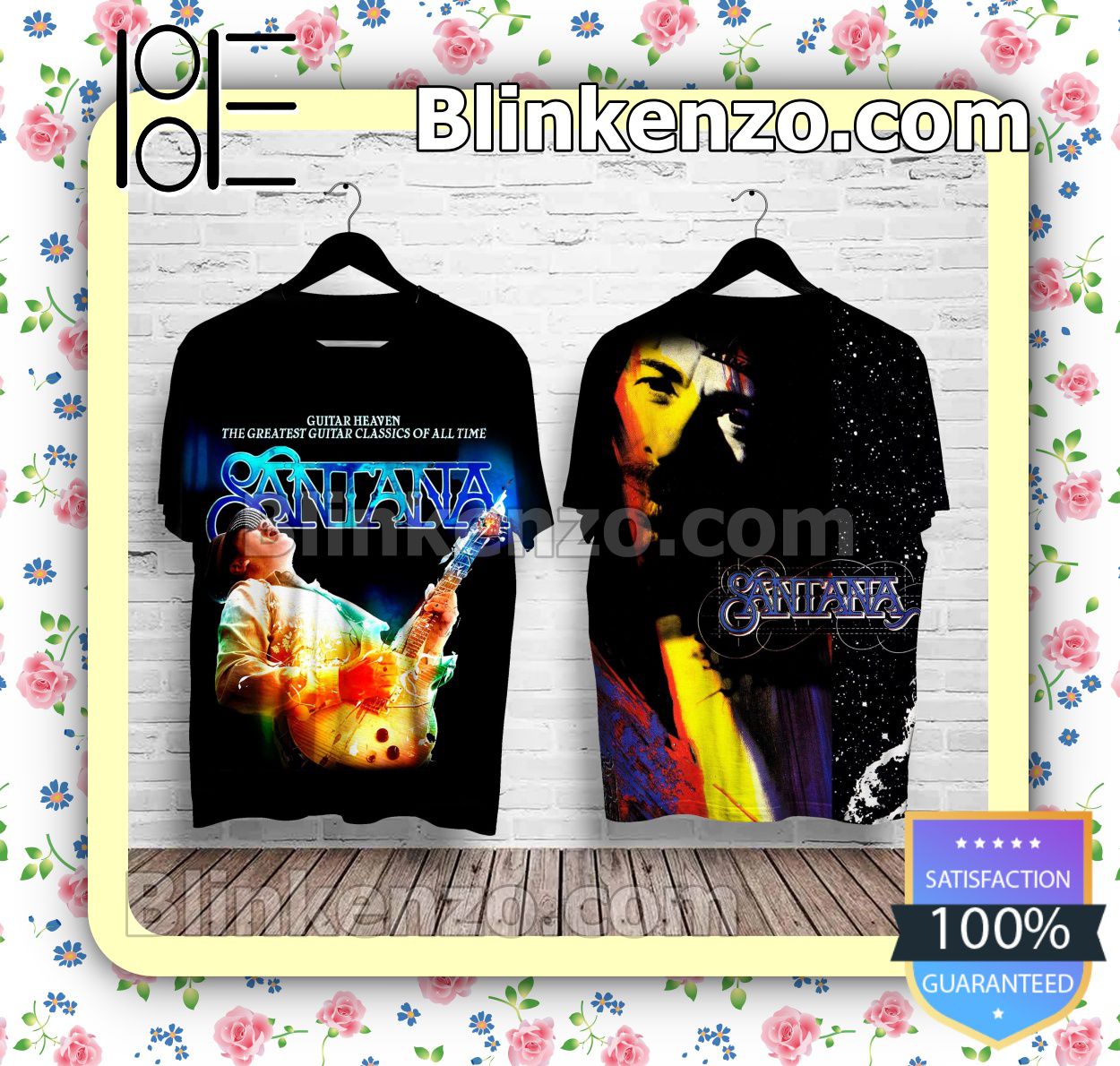 Santana Guitar Heaven The Greatest Guitar Classics Of All Time Custom Shirt