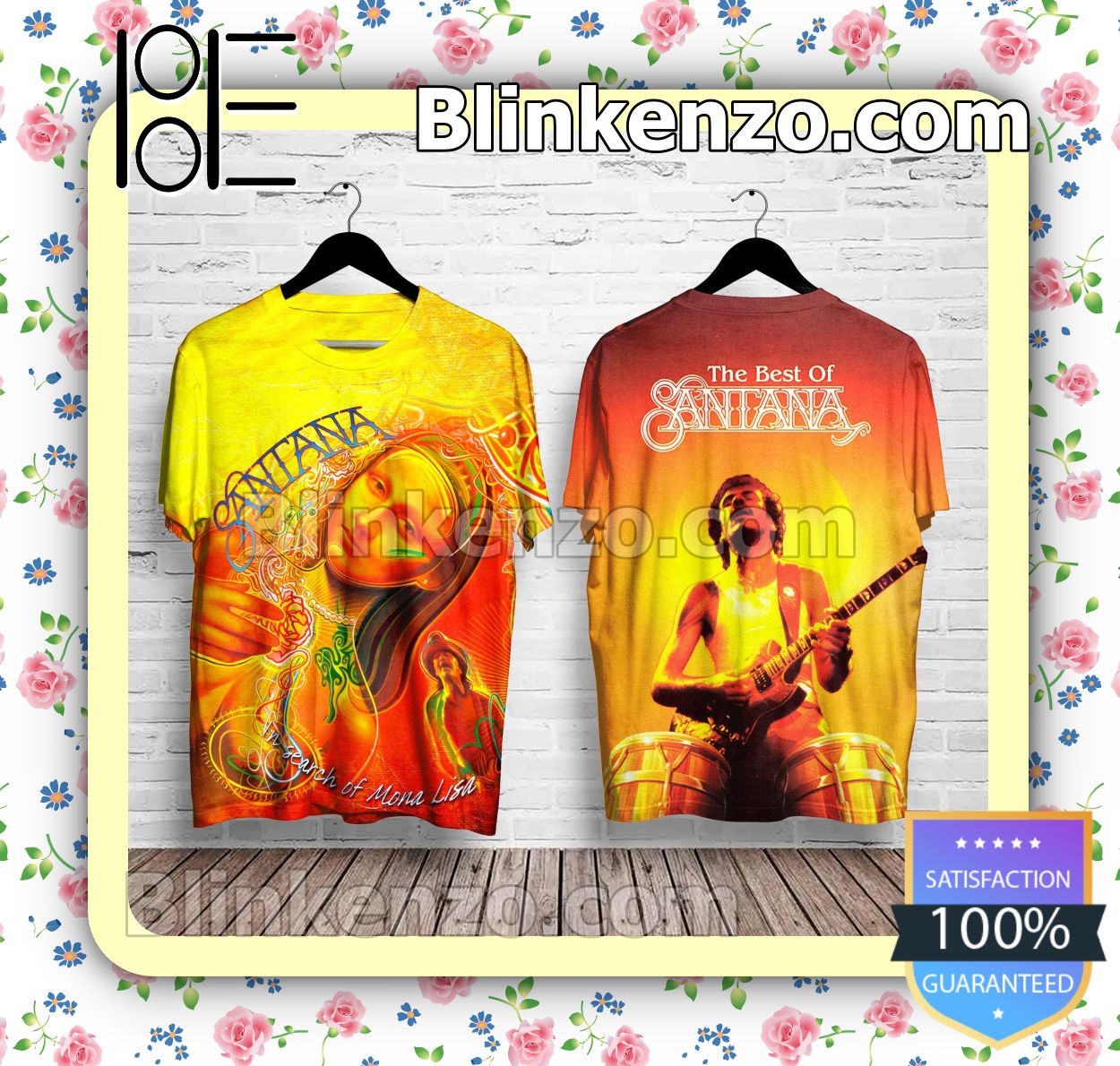 Santana In Search Of Mona Lisa Album Cover Custom Shirt