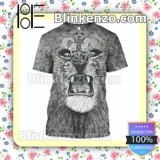 Santana Lion Full Print Custom Shirt