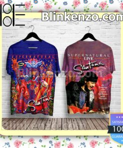 Santana Supernatural Album Custom T-shirts