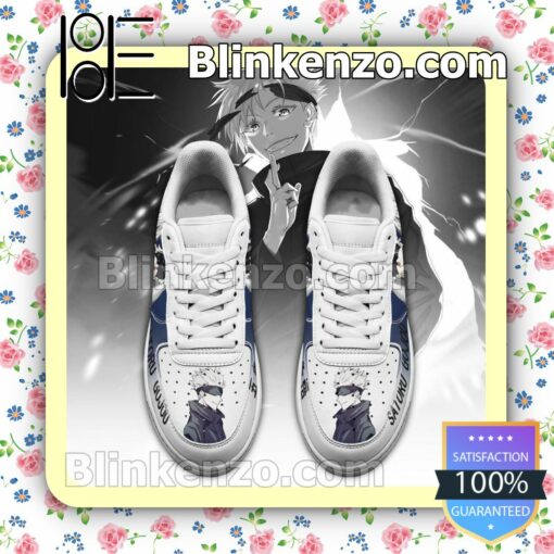 Satoru Gojou Jujutsu Kaisen Anime Nike Air Force Sneakers a